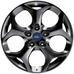 Platišče iz lahke zlitine 16" 5-kraki dizajn Y, črni panter